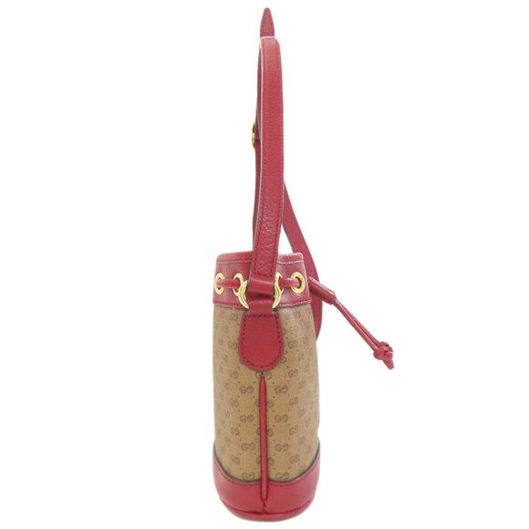 Gucci 647801 Drawstring Shoulder Bag, Doraemon Collaboration, PVC/Leather, Wo... - Picture 3 of 16